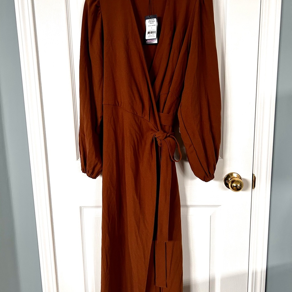 BNWT Smash + Tess Georgia Long Sleeve Midi Dress